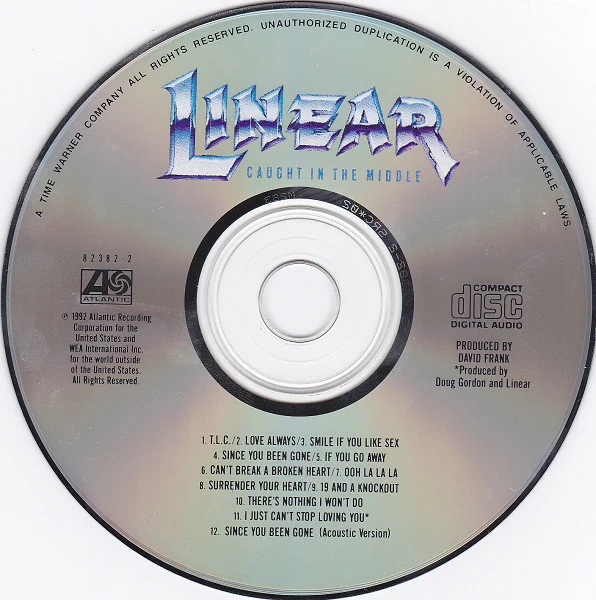 Linear - Caught In The Middle (CD, Album) - Image 2