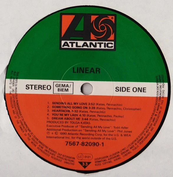 Linear - Linear (LP, Album) - Image 3
