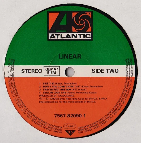 Linear - Linear (LP, Album) - Image 4