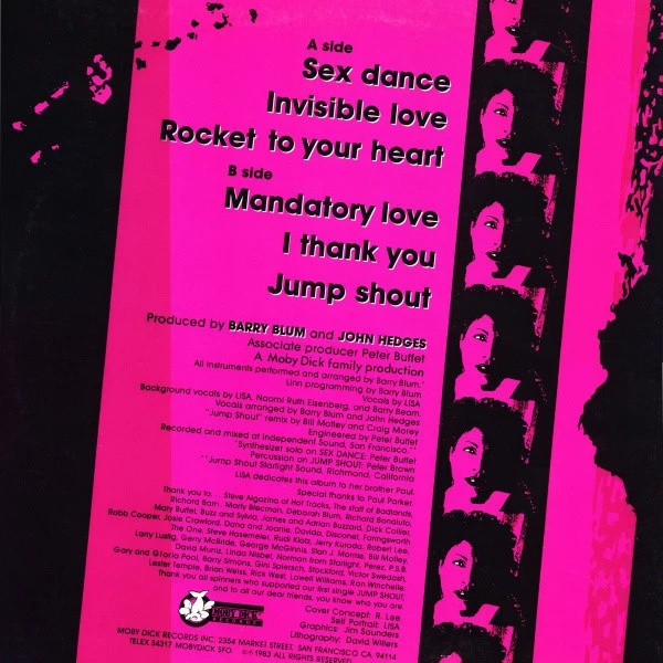 Lisa  - Lisa (LP, Album) - Image 2