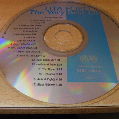 Lita Ford - The Very Best (CD, Comp, Unofficial) - Image 4