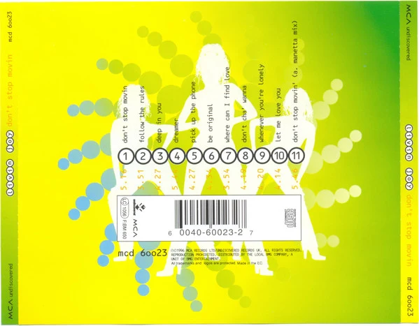 Livin Joy* - Don't Stop Movin (CD, Album) - Image 2