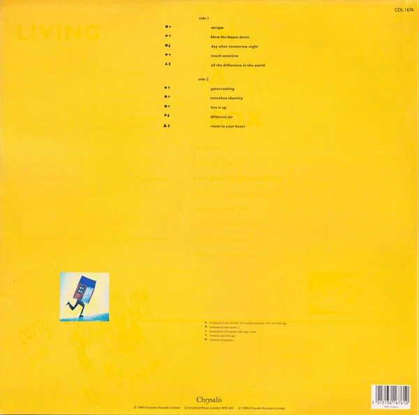 Living In A Box - Gatecrashing (LP, Album) - Image 2