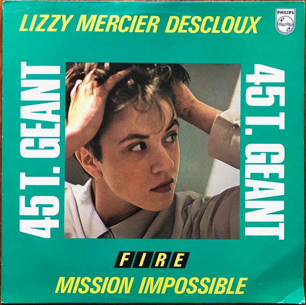 Lizzy Mercier Descloux - Fire / Mission Impossible (12", Maxi)