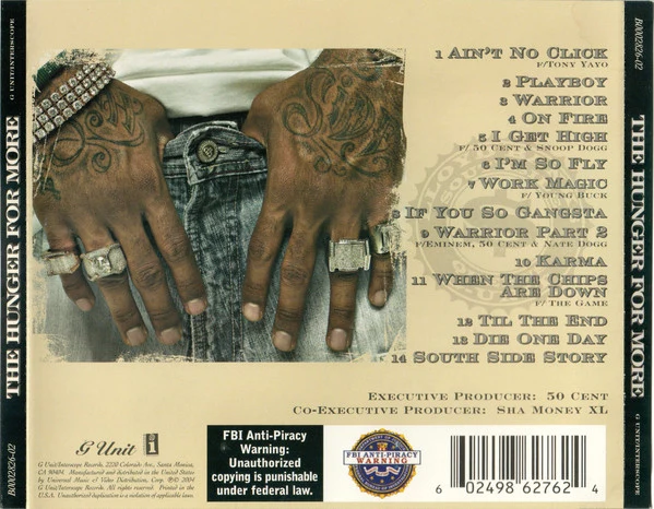 Lloyd Banks - The Hunger For More (CD, Album) - Image 2