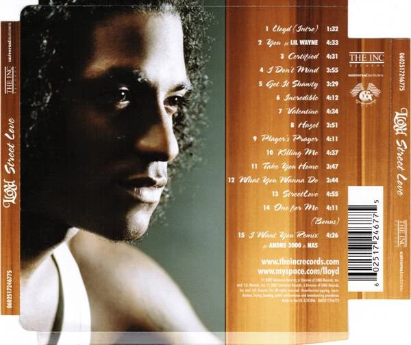Lloyd - Street Love (CD, Album, Sup) - Image 2