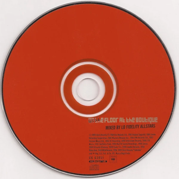 Lo Fidelity Allstars* - On The Floor At The Boutique (CD, Album, Mixed) - Image 3