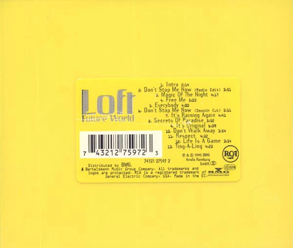 Loft - Future World (CD, Album, Spe) - Image 2