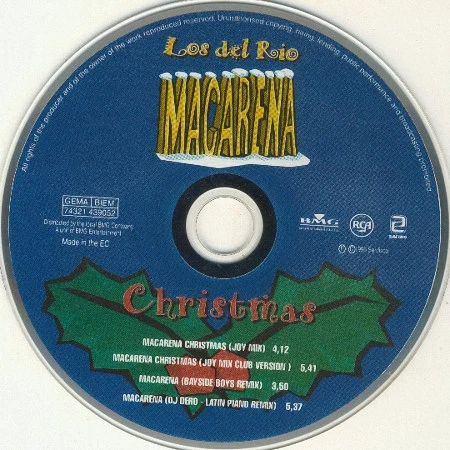 Los Del Rio - Macarena Christmas (CD, Maxi) - Image 4