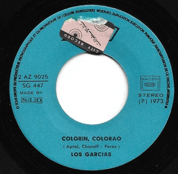 Los Garcia - Maladie De Toi / Colorin, Colorado (7", Single) - Image 2