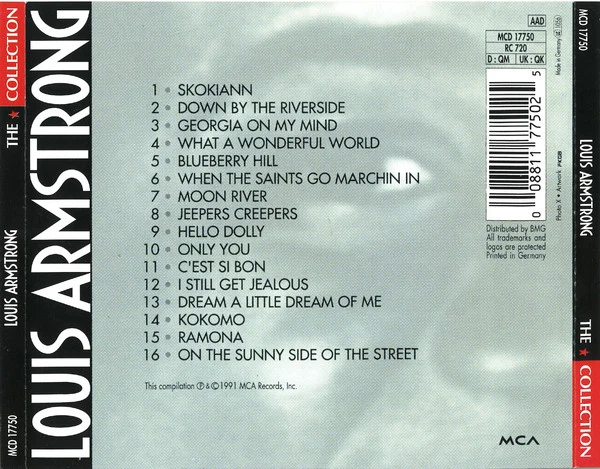 Louis Armstrong - The ★ Collection (CD, Comp) - Image 2