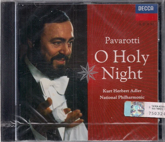 Luciano Pavarotti, Kurt Herbert Adler, National Philharmonic* - O Holy Night (CD, Comp, RM)