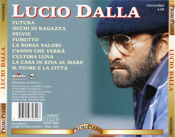 Lucio Dalla - Lucio Dalla (CD, Comp) - Image 2
