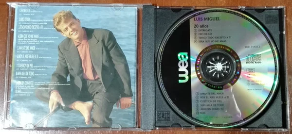 Luis Miguel - 20 Años (CD, Album) - Image 4