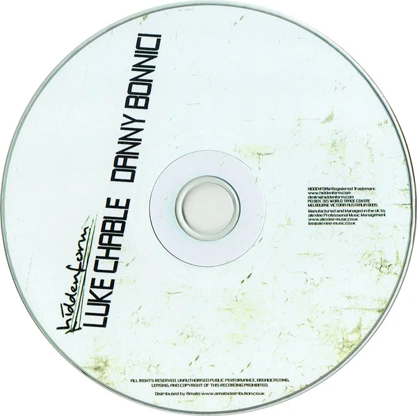 Luke Chable, Danny Bonnici - Hiddenform (CD, Comp, Mixed) - Image 3