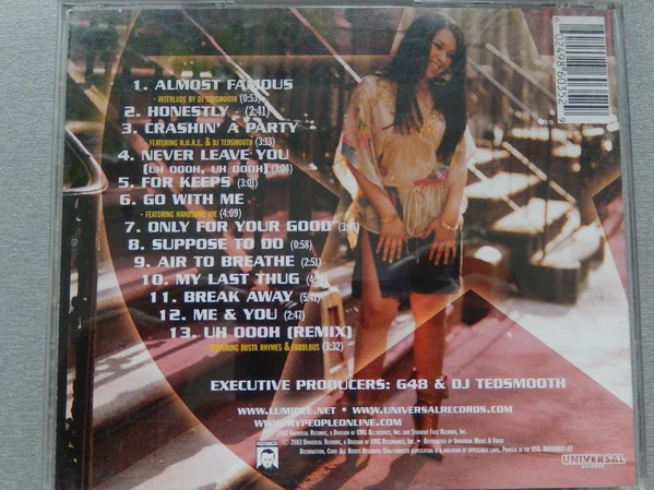 Lumidee - Almost Famous (CD, Album) - Image 2