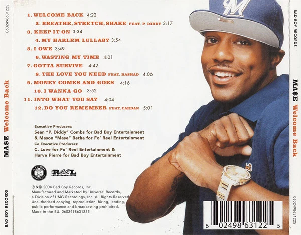 Ma$e* - Welcome Back (CD, Album) - Image 3
