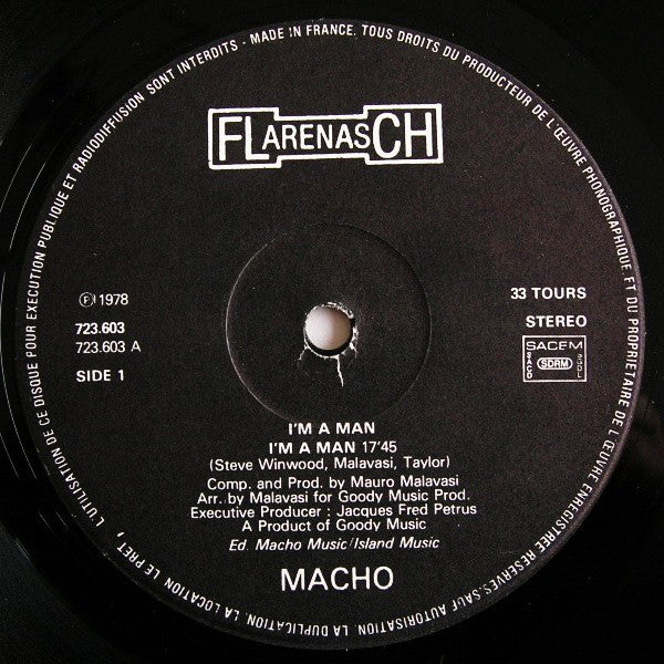 Macho - I'm A Man (LP, Album) - Image 3