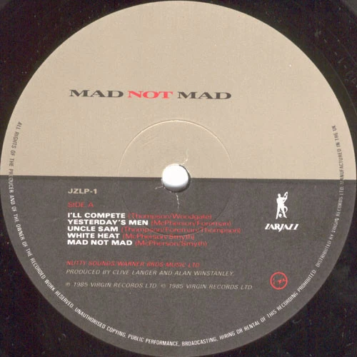 Madness - Mad Not Mad (LP, Album) - Image 3