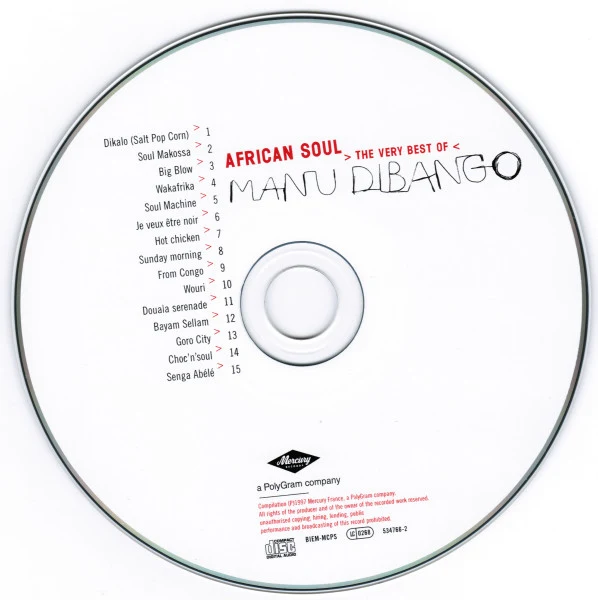 Manu Dibango - African Soul > The Very Best Of < (CD, Comp) - Image 3