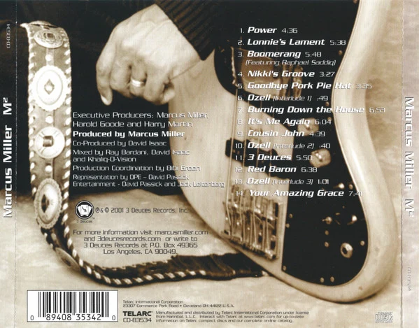 Marcus Miller - M² (CD, Album) - Image 2