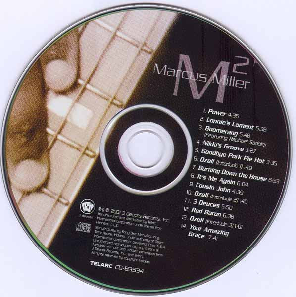 Marcus Miller - M² (CD, Album) - Image 3