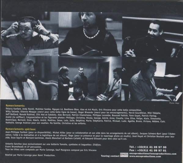 Mario Canonge Featuring: Roy Hargrove, Richard Bona - Rhizome (CD, Album, Enh) - Image 2