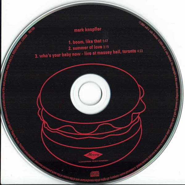 Mark Knopfler - Boom, Like That (CD, Single) - Image 3