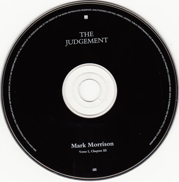 Mark Morrison - The Judgement (Verse 1, Chapter III) (CD, Album) - Image 5