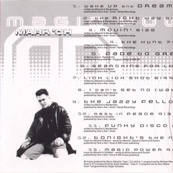 Mark 'Oh - Magic Power (CD, Album) - Image 4