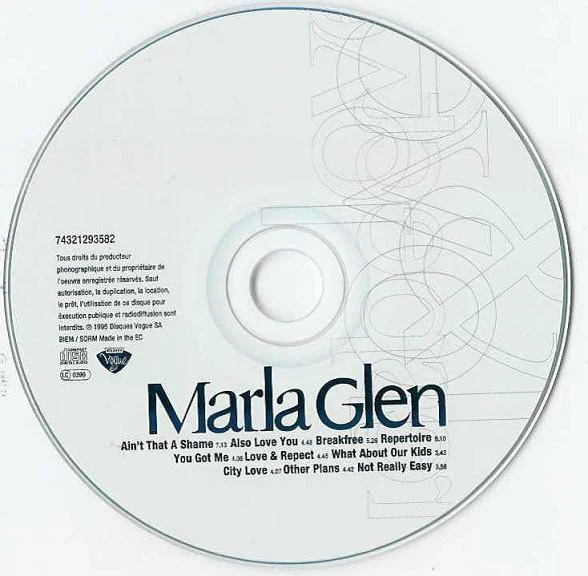 Marla Glen - Love & Respect (CD, Album) - Image 3
