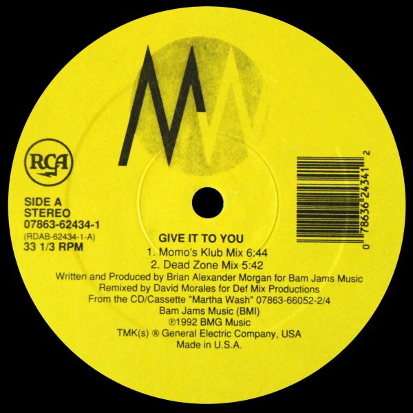 Martha Wash - Give It To You (2x12") - Image 3