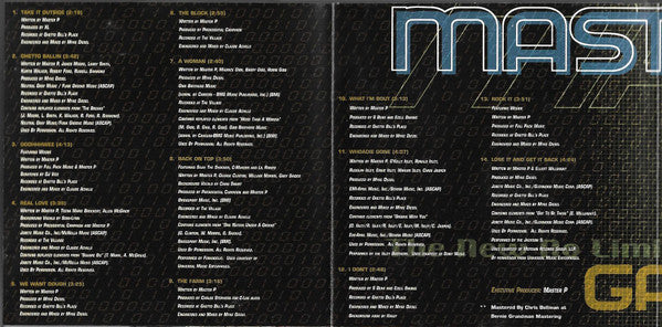 Master P - Game Face (CD, Album) - Image 3
