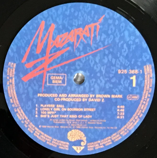 Mazarati - Mazarati (LP, Album) - Image 5