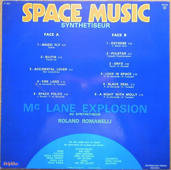 Mc Lane Explosion - Space Music (LP) - Image 2
