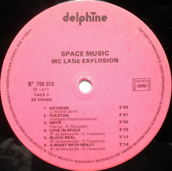 Mc Lane Explosion - Space Music (LP) - Image 4