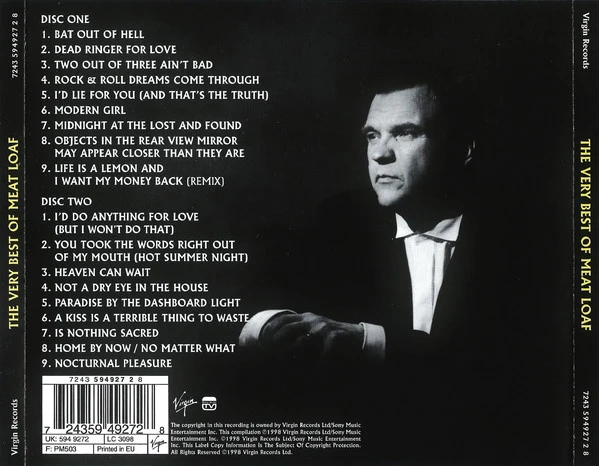 Meat Loaf - The Very Best Of Meat Loaf (2xCD, Comp) - Image 5