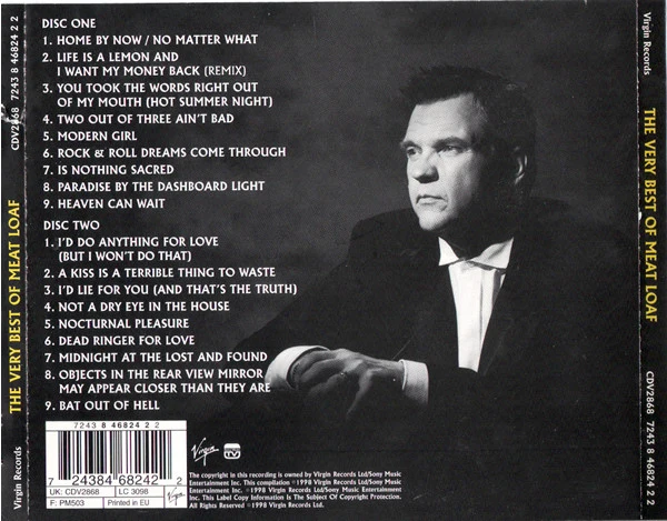 Meat Loaf - The Very Best Of Meat Loaf (2xCD, Comp) - Image 2