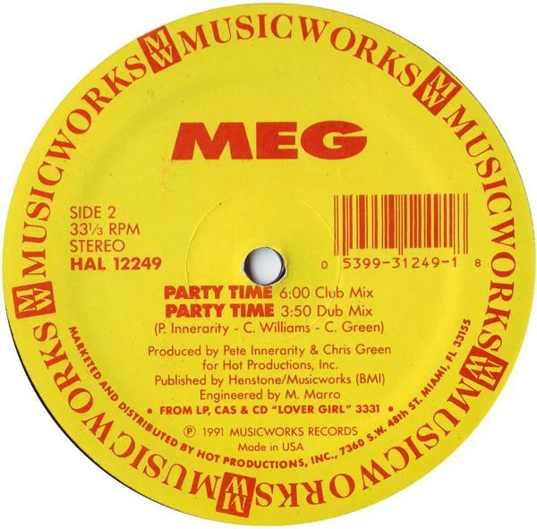 MEG - Party Time (12") - Image 2