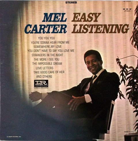 Mel Carter - Easy Listening (LP, Album)