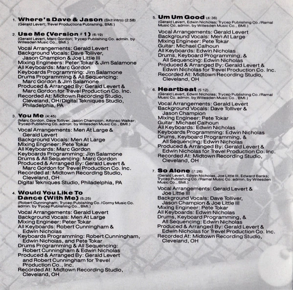 Men At Large - Men At Large (CD, Album) - Image 4