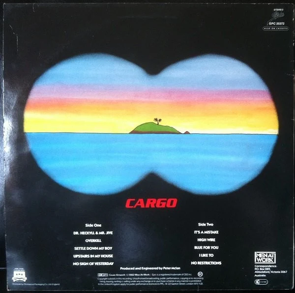 Men At Work - Cargo (LP, Album) - Image 2