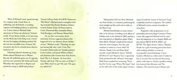 Michael Franks - The Michael Franks Anthology: The Art Of Love (2xCD, Comp) - Image 5