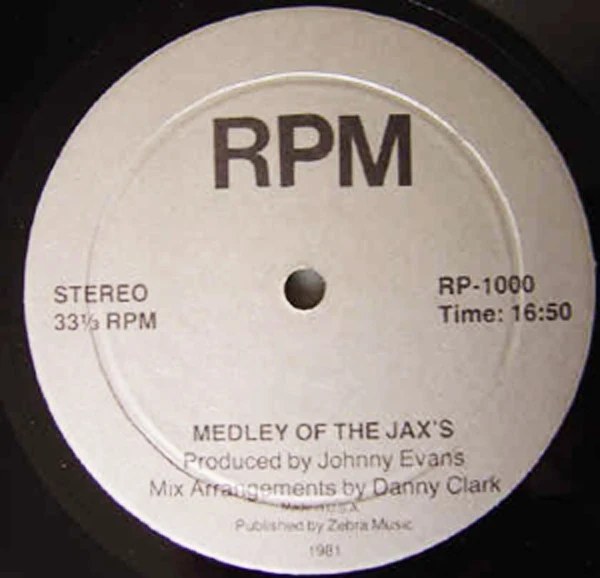 Michael Jackson / The Jacksons - Medleys Of The Jax's (12", Mixed, Unofficial)