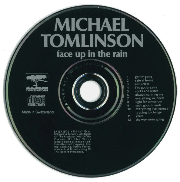 Michael Tomlinson - Face Up In The Rain (CD, Album) - Image 3