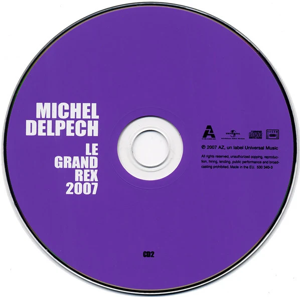 Michel Delpech - Le Grand Rex 2007 (2xCD, Enh) - Image 4