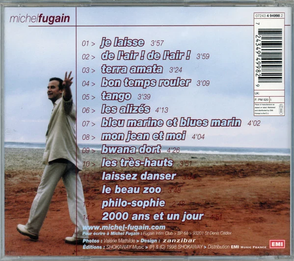 Michel Fugain - De L'air ! (CD, Album) - Image 2