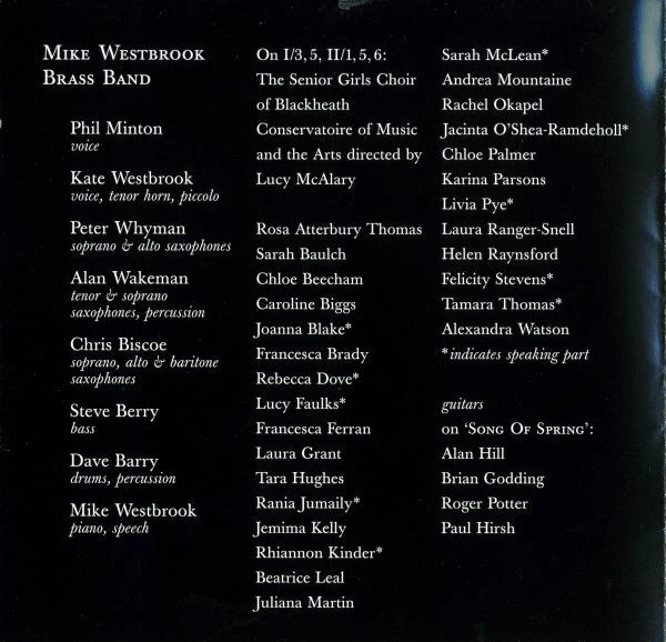 Mike Westbrook - Glad Day (Settings Of William Blake) (2xCD, Album) - Image 4