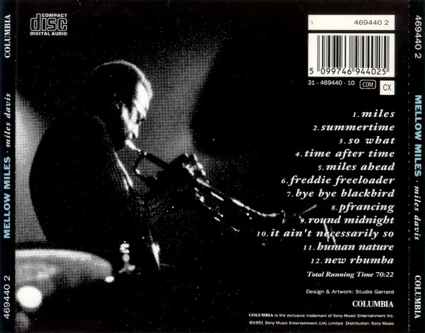 Miles Davis - Mellow Miles (CD, Comp) - Image 2