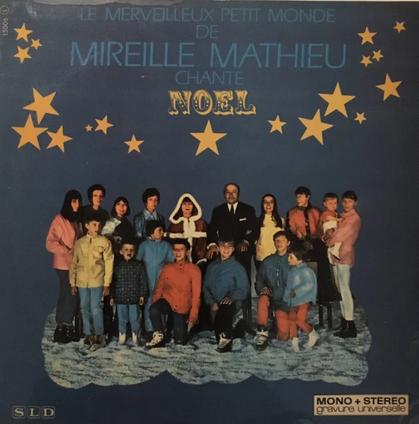 Mireille Mathieu - Le Merveilleux Petit Monde De Mireille Mathieu Chante Noël (LP, Album, Mono)